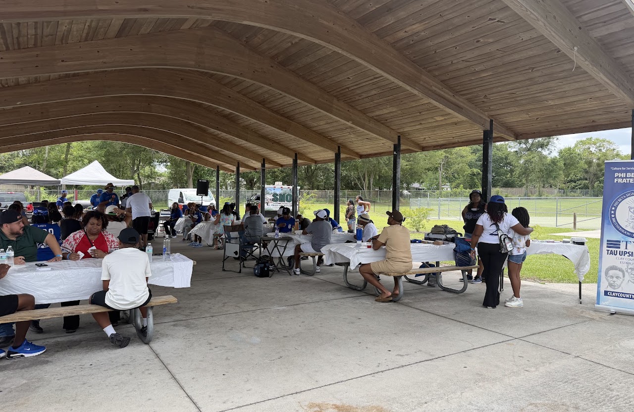 Blue and White Family Day Picnic 4