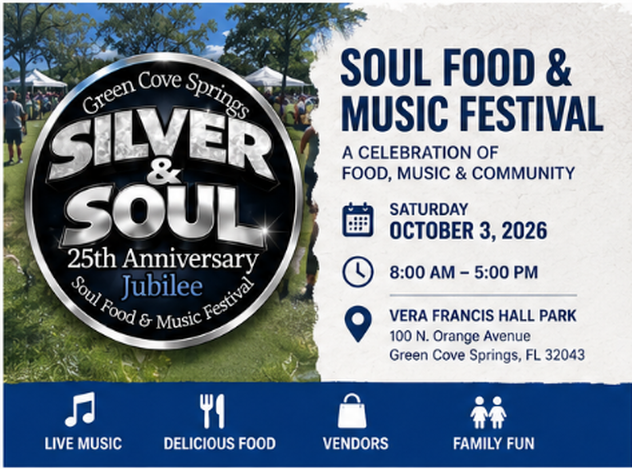 Green Cove Springs Soul Food Festival flyer