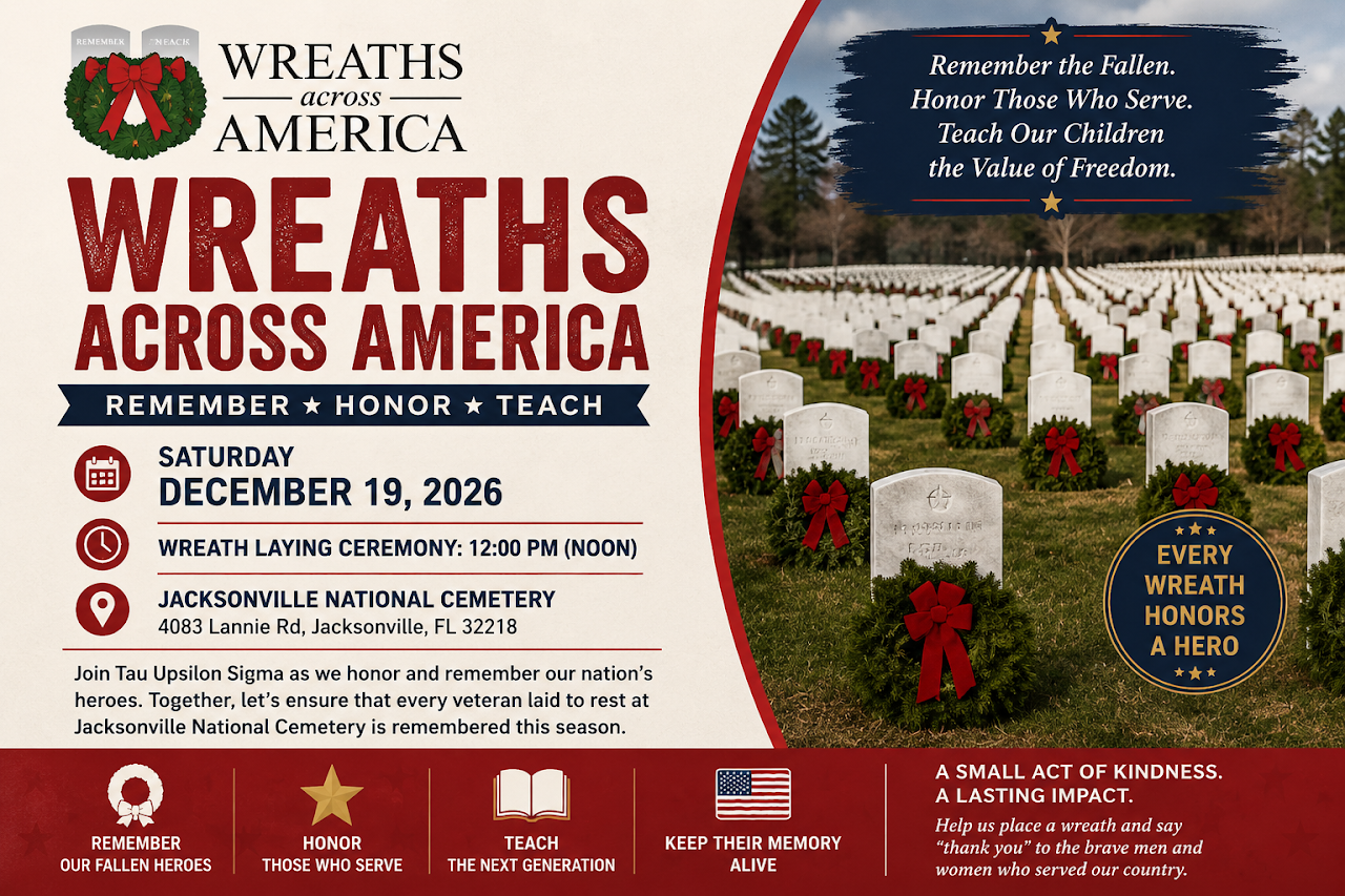 Wreaths Across America flyer